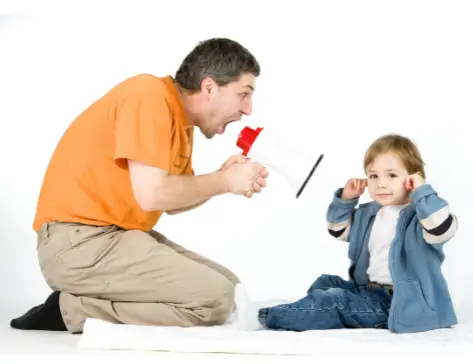 Parent yelling