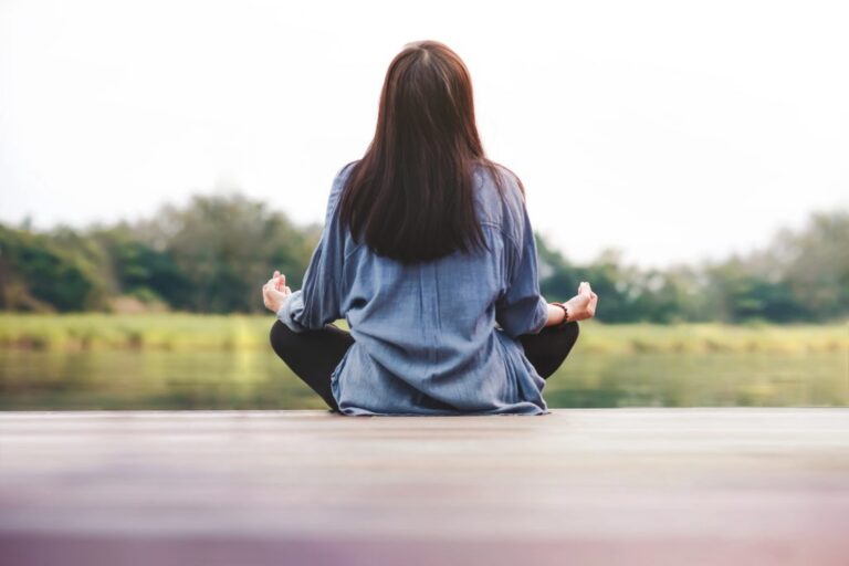Parent prioritising wellbeing